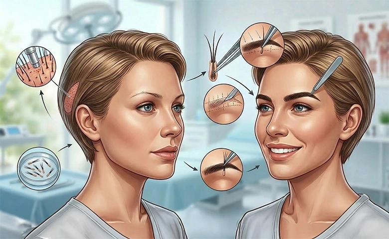 Eyebrow Transplant in Turkey