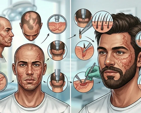 Sideburn Transplantation in Turkey