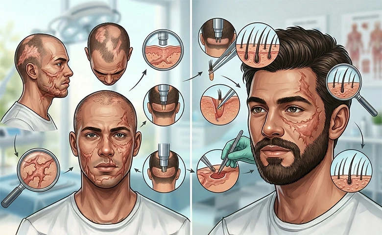 Sideburn Transplantation in Turkey