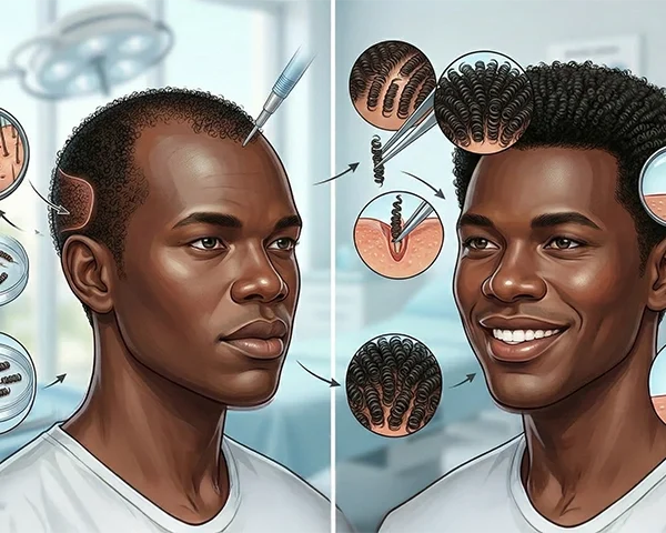 زراعة الشعر الأفريقي
