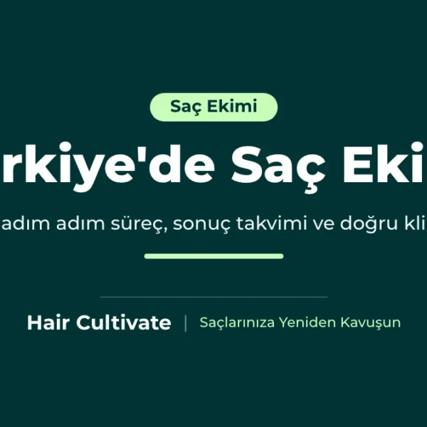 Türkiye'de saç ekimi: donör bölgeden alınan greftlerin seyrelmiş bölgelere taşınması