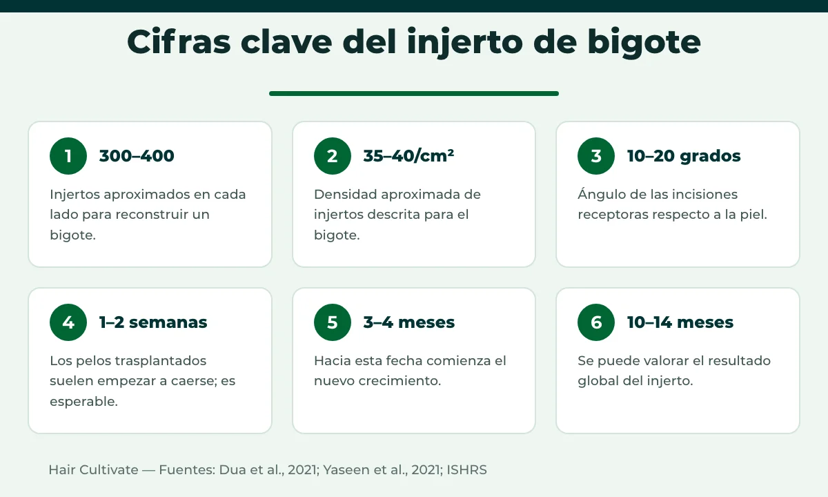 Injerto de bigote en Turquía: injertos por lado, densidad, ángulo y calendario de crecimiento