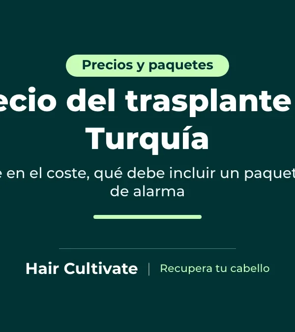 Precio del trasplante capilar en Turquía 2026: factores del coste y qué incluye un paquete