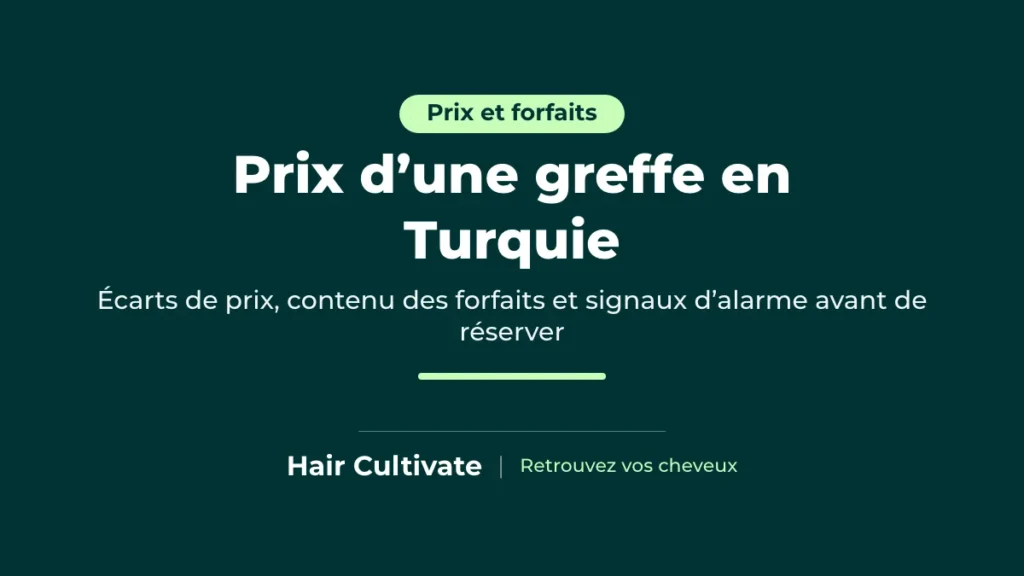 Prix d’une greffe de cheveux en Turquie comparé au Royaume Uni et aux États Unis