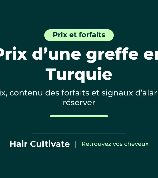 Prix d’une greffe de cheveux en Turquie comparé au Royaume Uni et aux États Unis