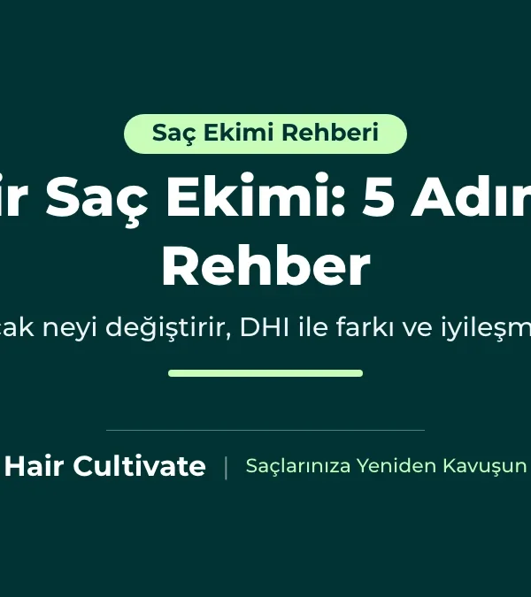 Safir saç ekimi rehberi: safir bıçakla kanal açma ve greftlerin yerleştirilmesi