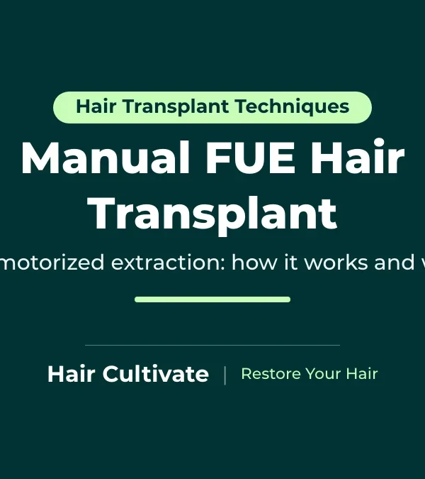 Manual FUE Hair Transplant