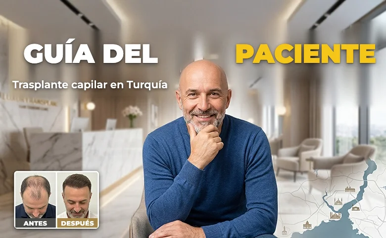Guía del paciente — trasplante capilar en Turquía